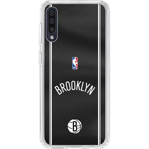 NBA Brooklyn Nets Jersey Galaxy A50 Clear Case